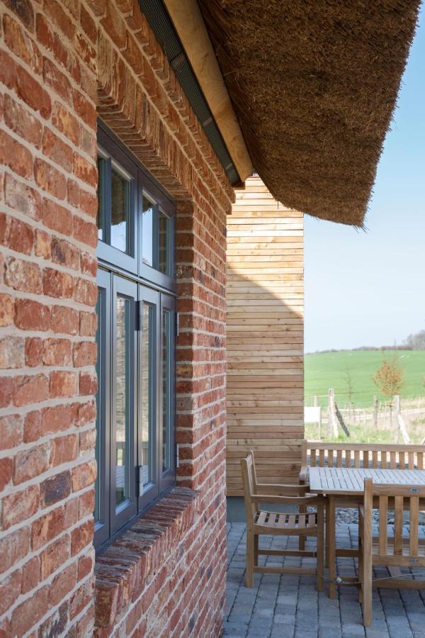 Villa Reetdorf Geltinger Birk Atelierhaus Schilfinsel à Nieby  Extérieur photo